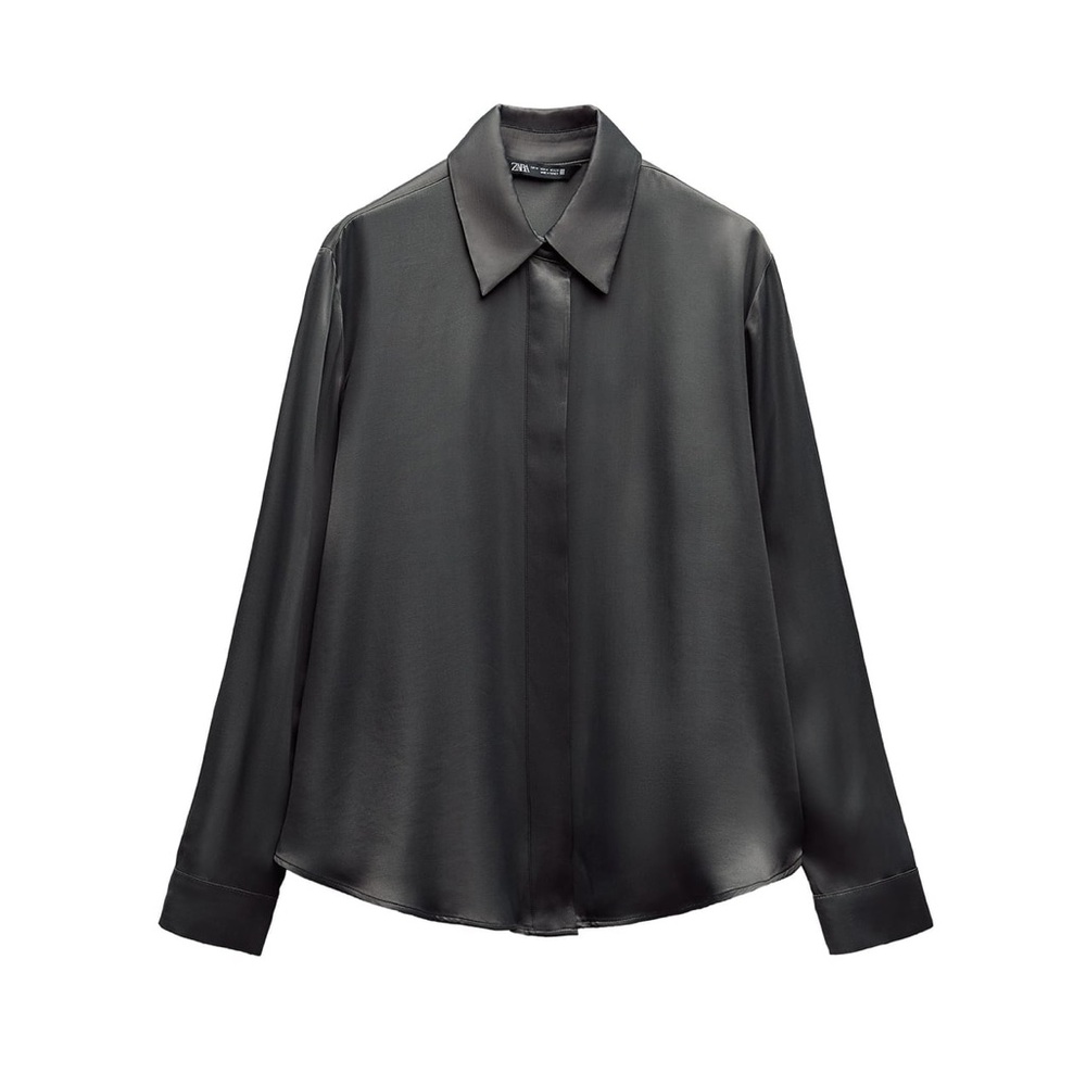 Silk Button Down - image 1